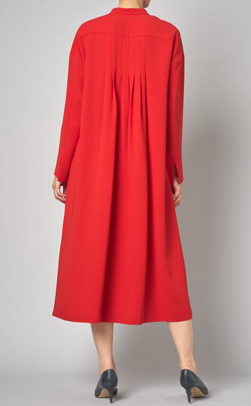 ドライジョーゼットキーネックワンピース