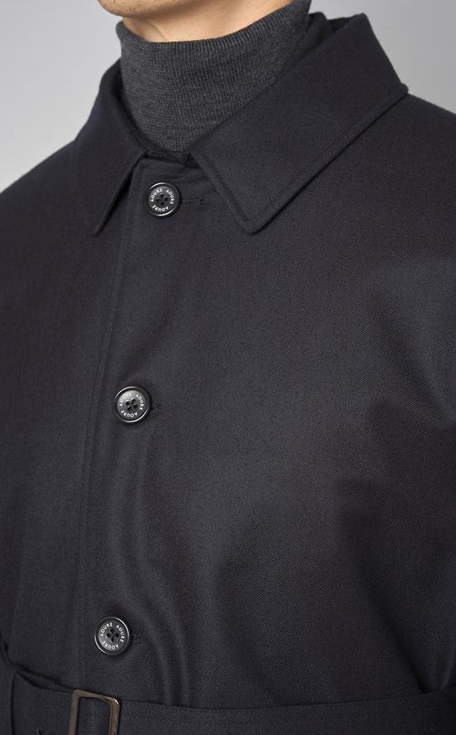 ラミネートウールコート