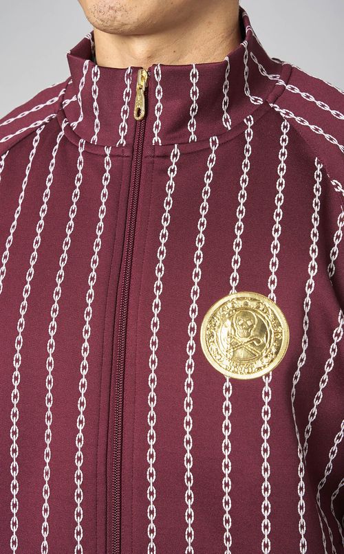 ジップアップジャージブルゾン