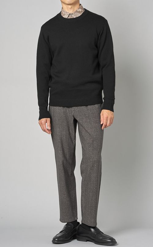 ペイズリープリントシャツ