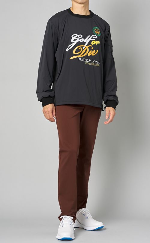 【手洗い可】ワンポイントロゴトラウザー