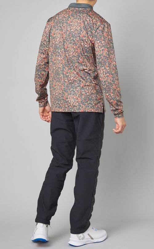 【手洗い可】カモフラージュプリントポロシャツ