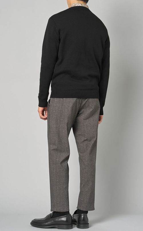 メリノベーシッククルーネックニット