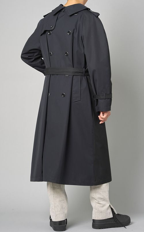 ダブルフロントトレンチコート