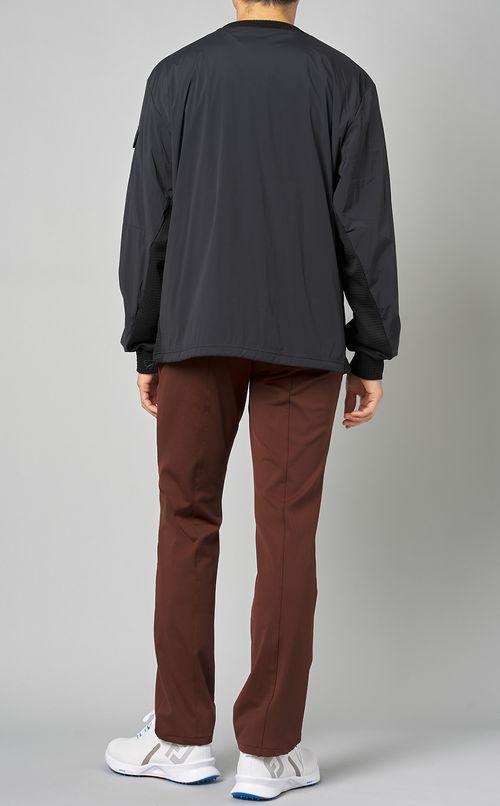 【手洗い可】ワンポイントロゴトラウザー