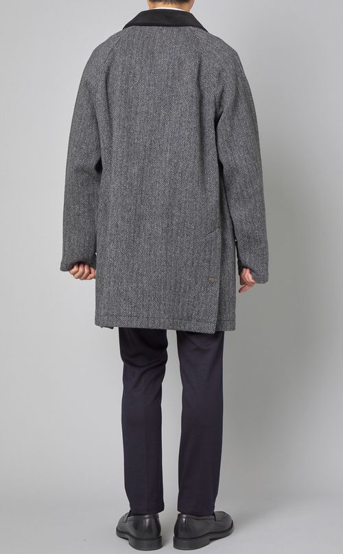 ヘリンボーンハンティングコート