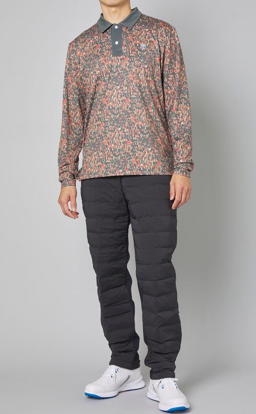 【手洗い可】カモフラージュプリントポロシャツ