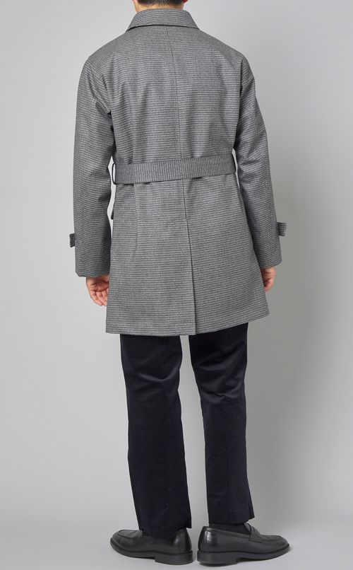 ラミネートウールコート