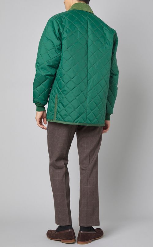 ナイロンキルティングアウター