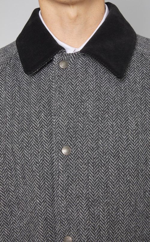 ヘリンボーンハンティングコート