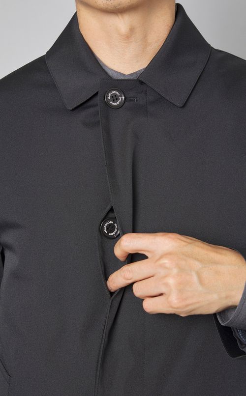 ストレッチツイルステンカラーコート