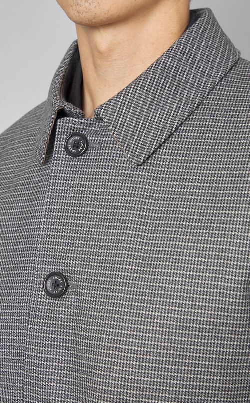 ラミネートウールコート