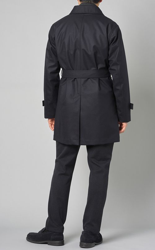 ラミネートウールコート