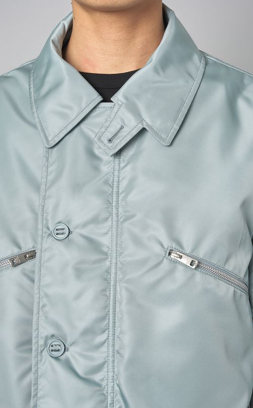 ナイロンツイルフライトブルゾン