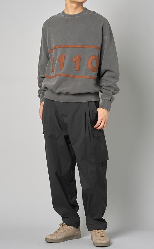 フロントロゴスウェット