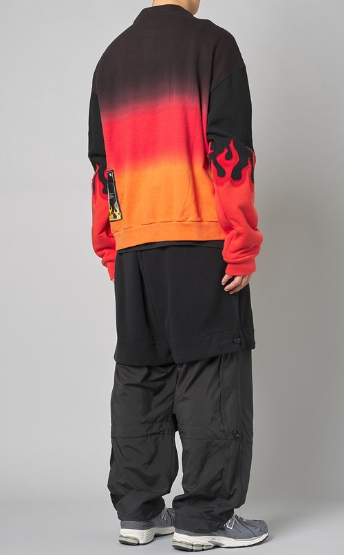 グラデーションフレイムカーディガン