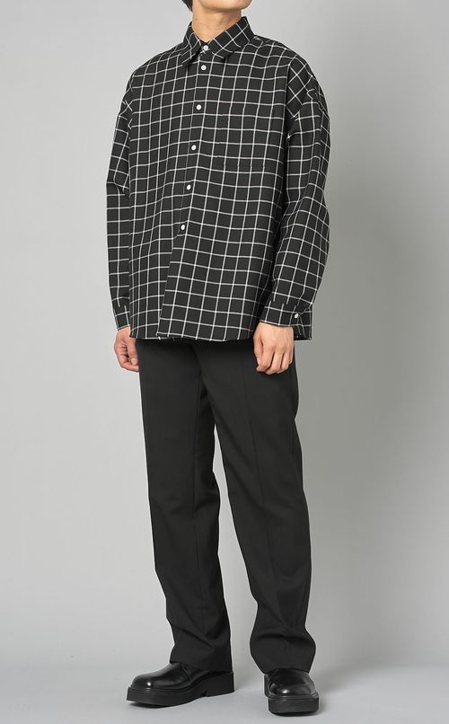 シューレースベルトパンツ