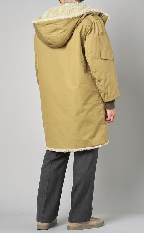 コットンキャンバスリバーシブルコート