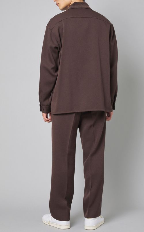 ウールシャツジャケット