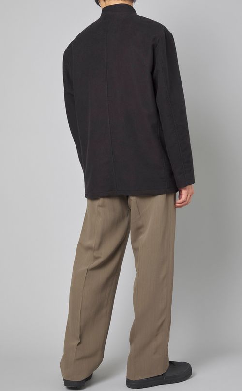 ブラッシュドモールスキンジャケット