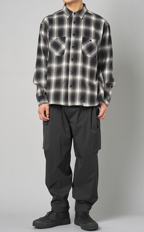 ウールポリタックカーゴパンツ