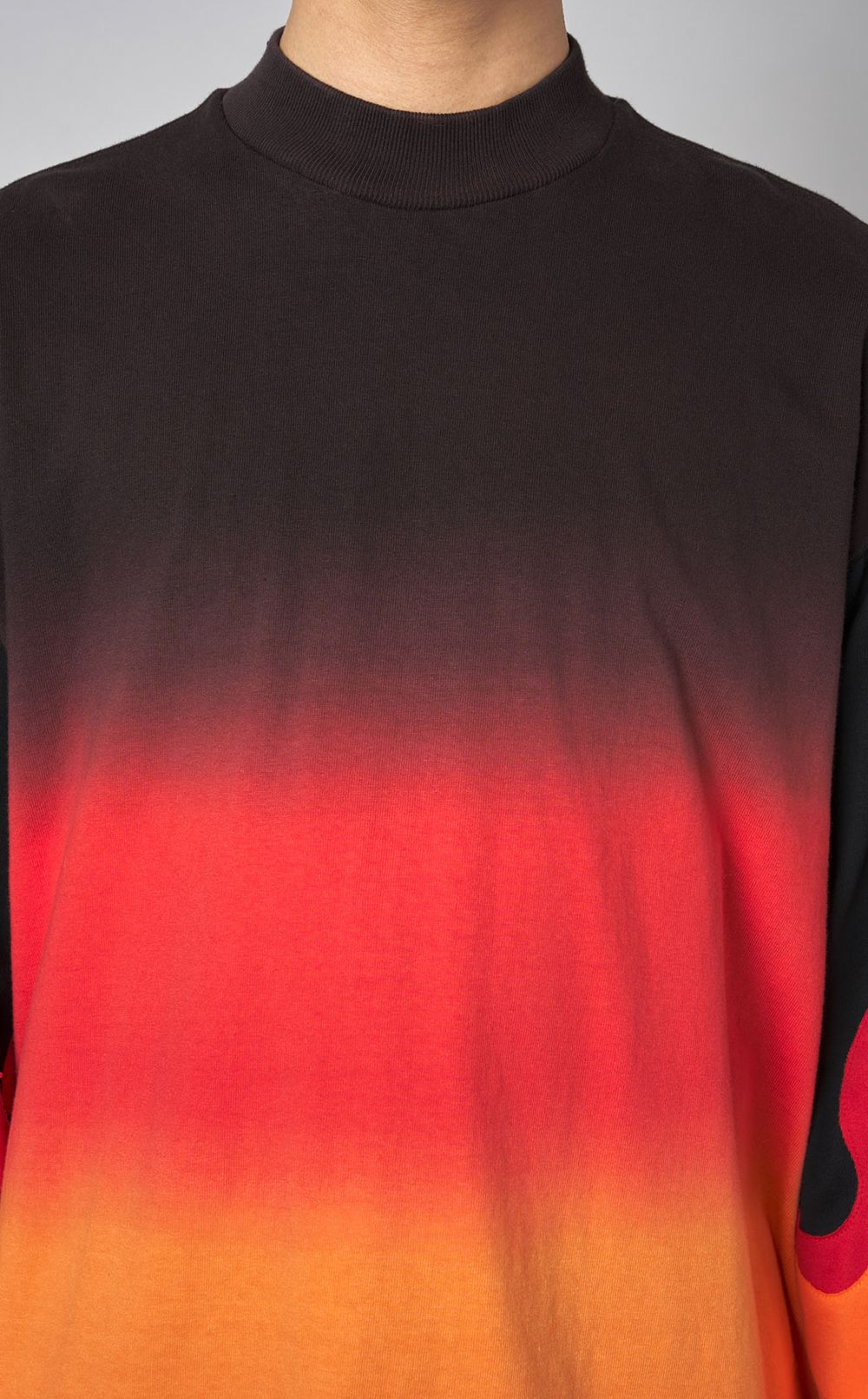 PAMM グラデーション長袖Tシャツ TENDER PERSON|グラデーションフレイムロングTシャツ