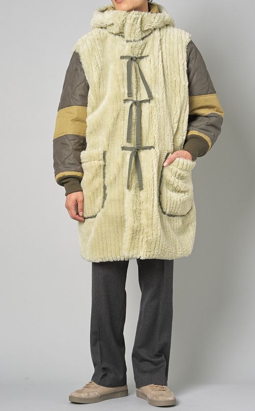 コットンキャンバスリバーシブルコート