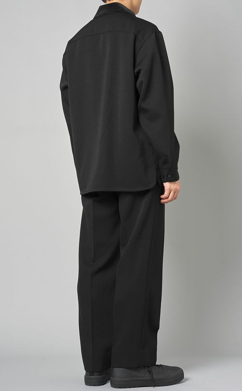 ウールシャツジャケット