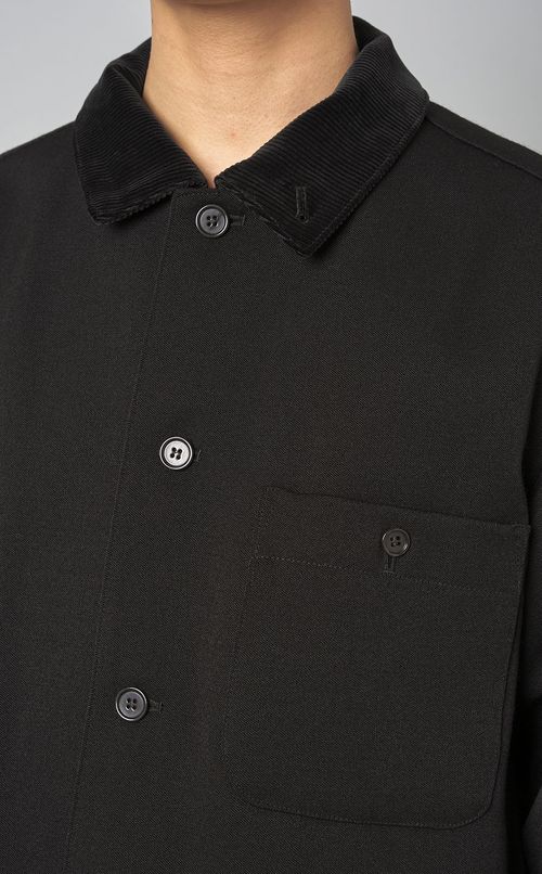 ウールシャツジャケット