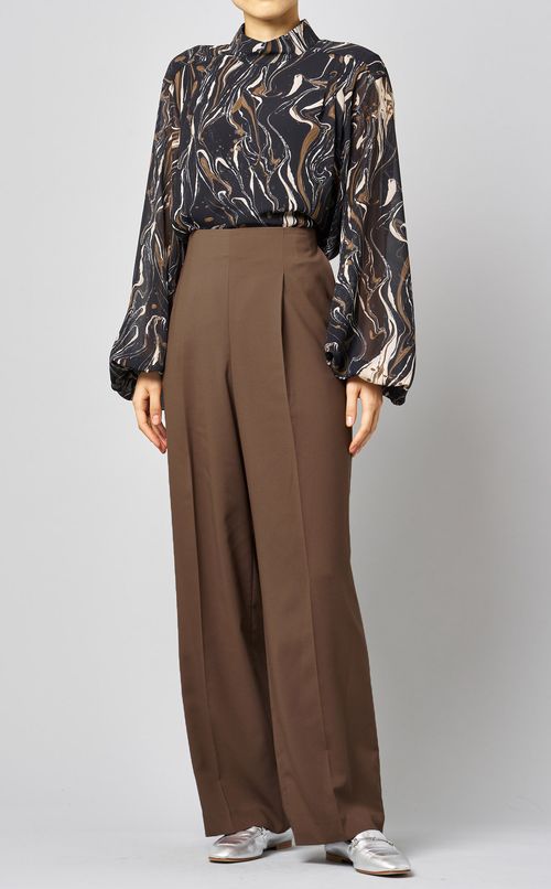 ２wayラップスカートレイヤードパンツ