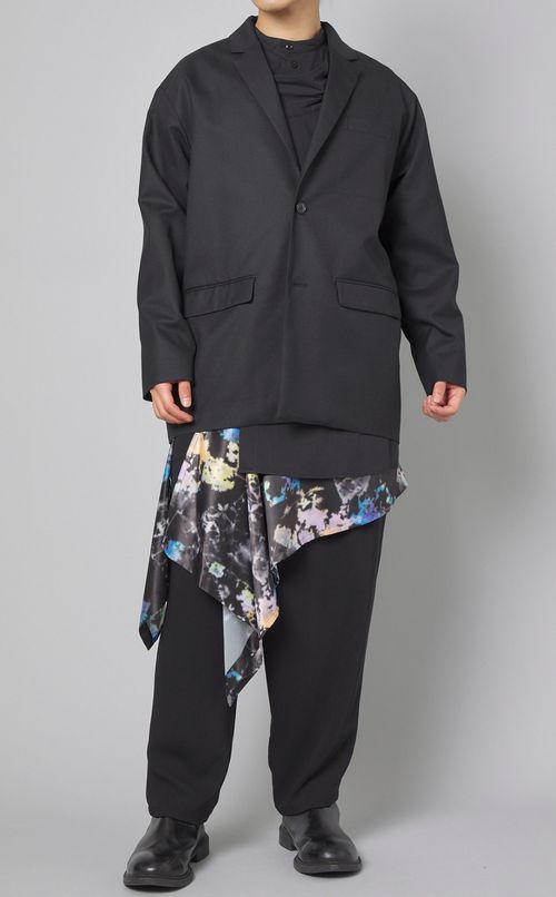 2Bウールリラックスジャケット