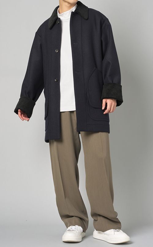 ウールカシミヤハンティングジャケット