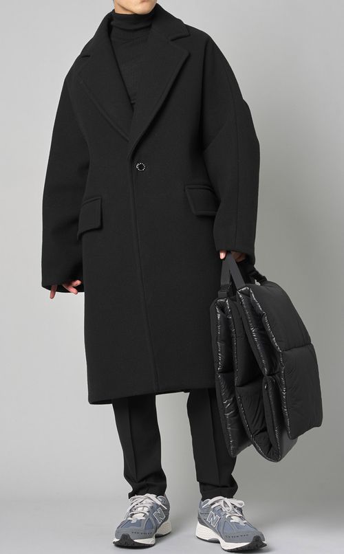 ポンチジャージプリーツトラウザーズ