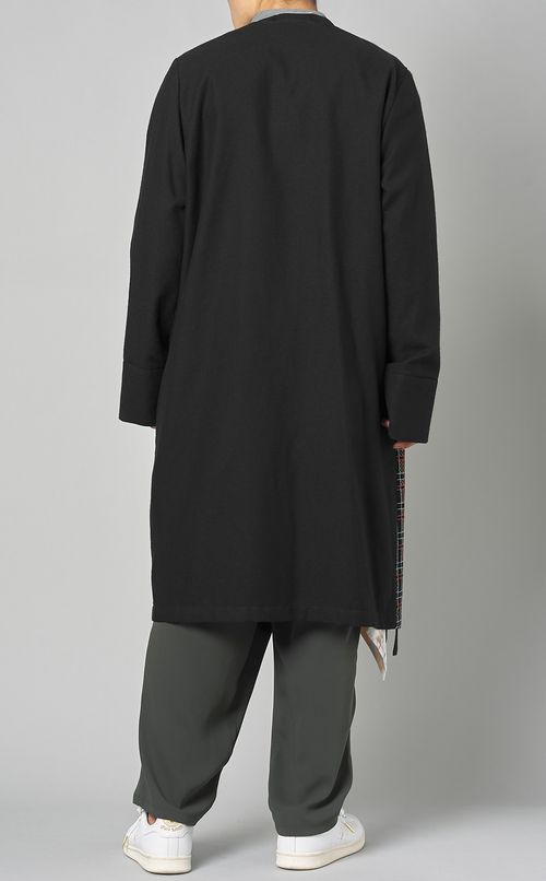 エンブロイダリーガウンコート