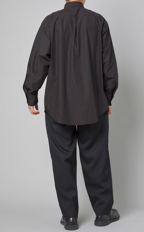 ウールタックテーパードパンツ