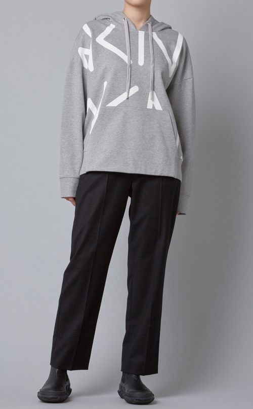 プリントフーディプルオーバー