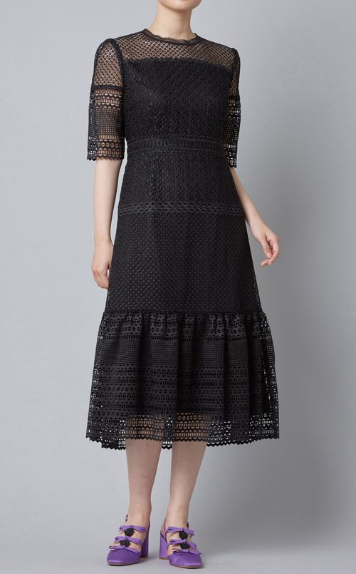 フィッシュテールレースワンピース