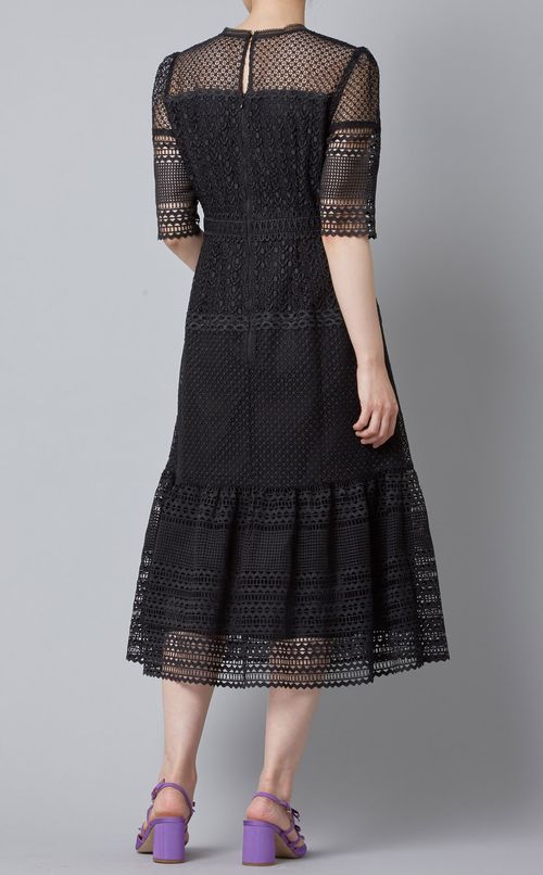 フィッシュテールレースワンピース