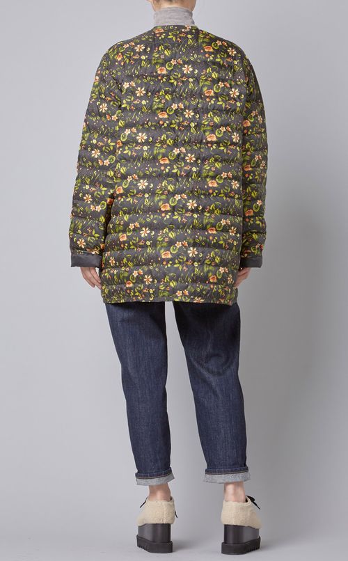 リバーシブルキルティングジャケット