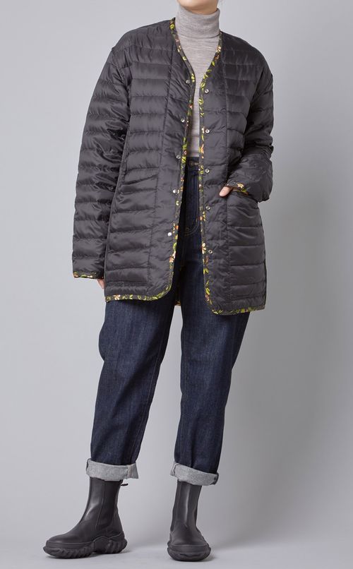 リバーシブルキルティングジャケット