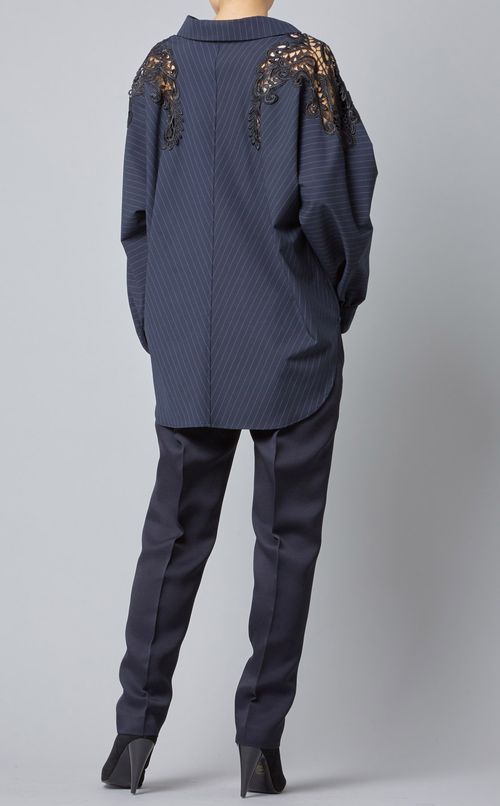 レースエンブロイダリーブラウス