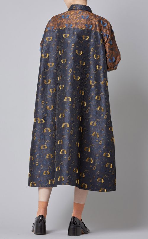 トランプモチーフジャガードワンピース