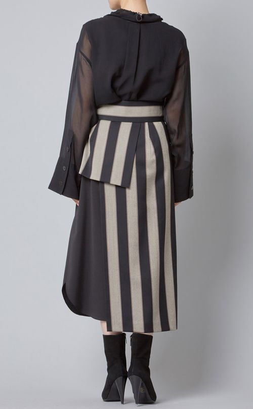 レジメンタルストライプスカート