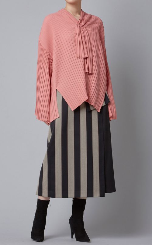 レジメンタルストライプスカート