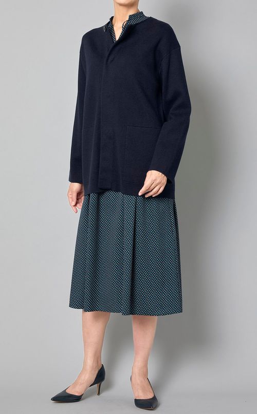 ミラノリブノーカラーコート