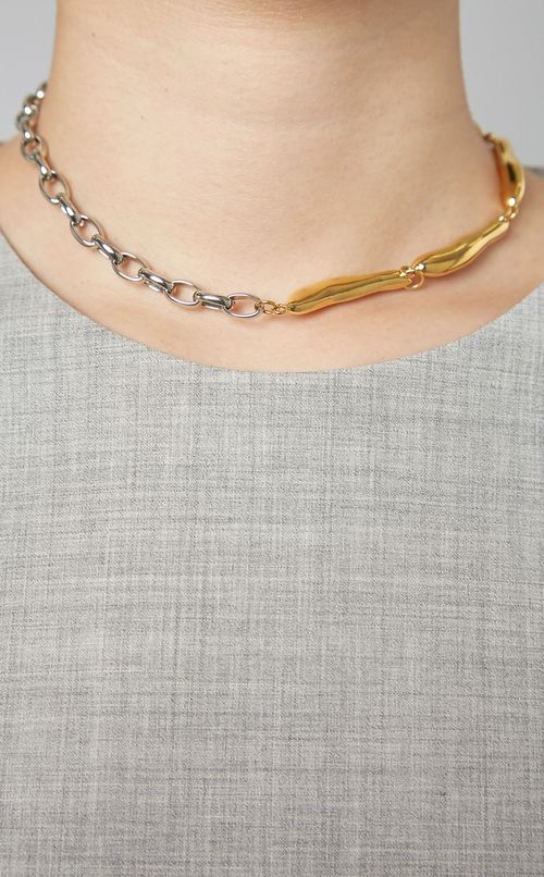 デザインチェーンネックレス