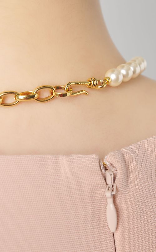 スターパールチェーンネックレス