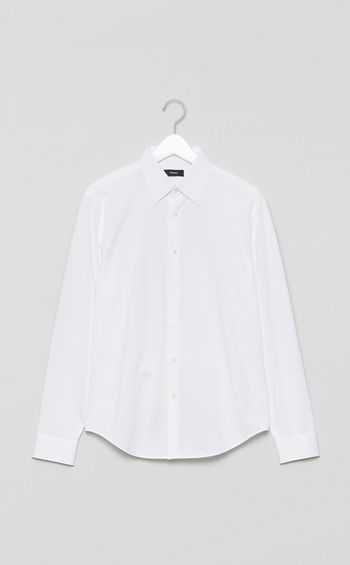 ストラクチャーニットシャツ