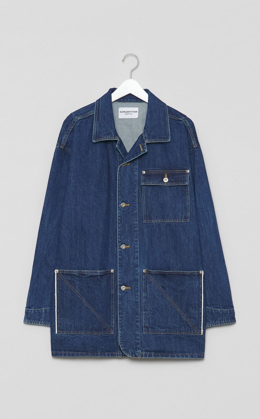 デニムカバーオールジャケット