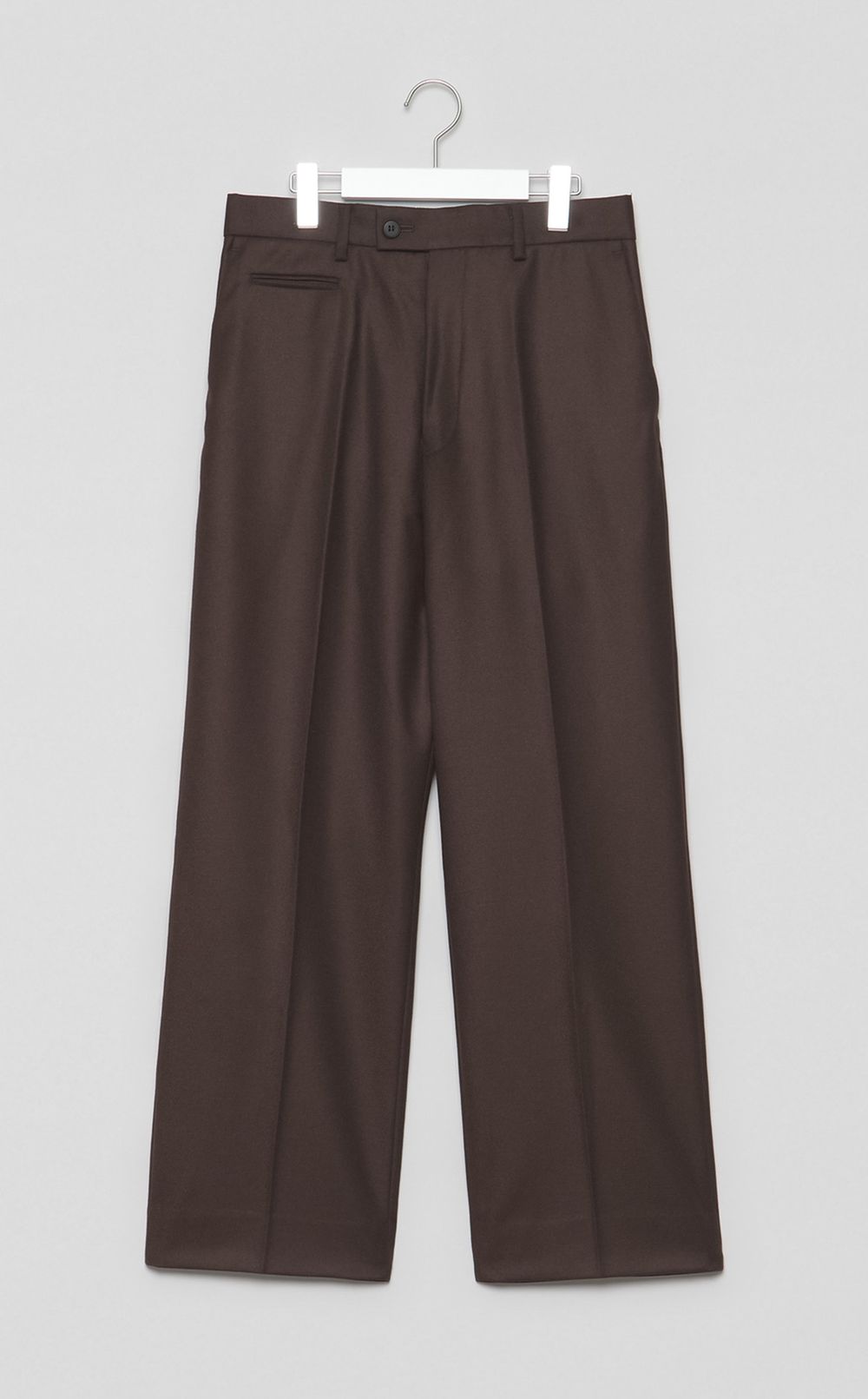 フランネルワイドトラウザー